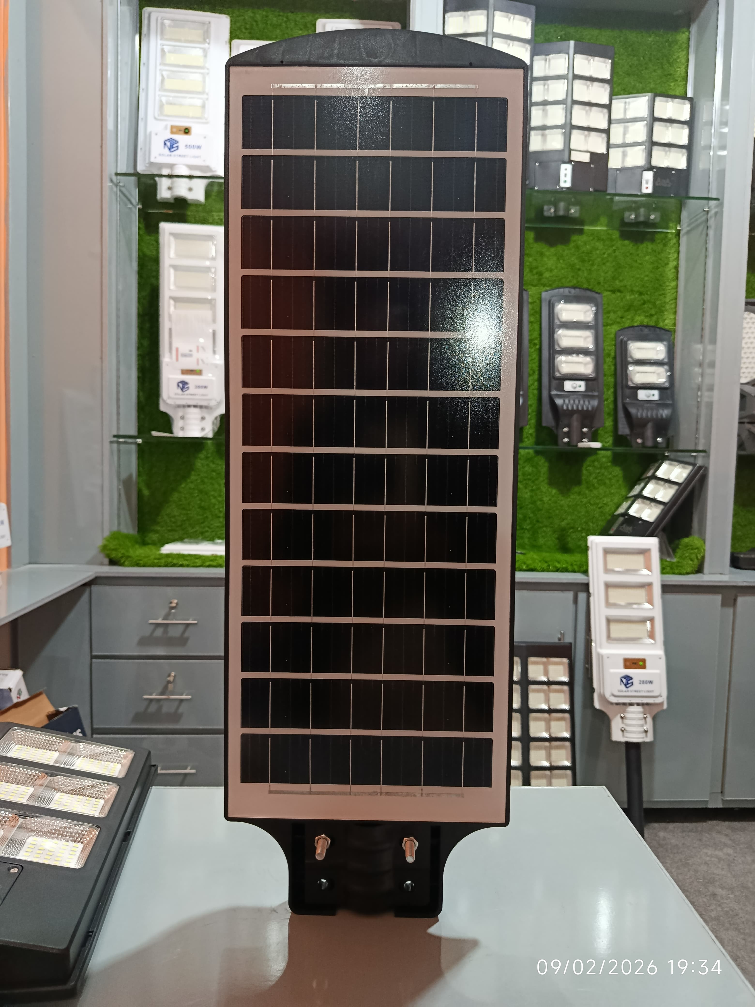 120 Watt Solar Street Light Full Night Battery Backup With One Year Battery Warranty